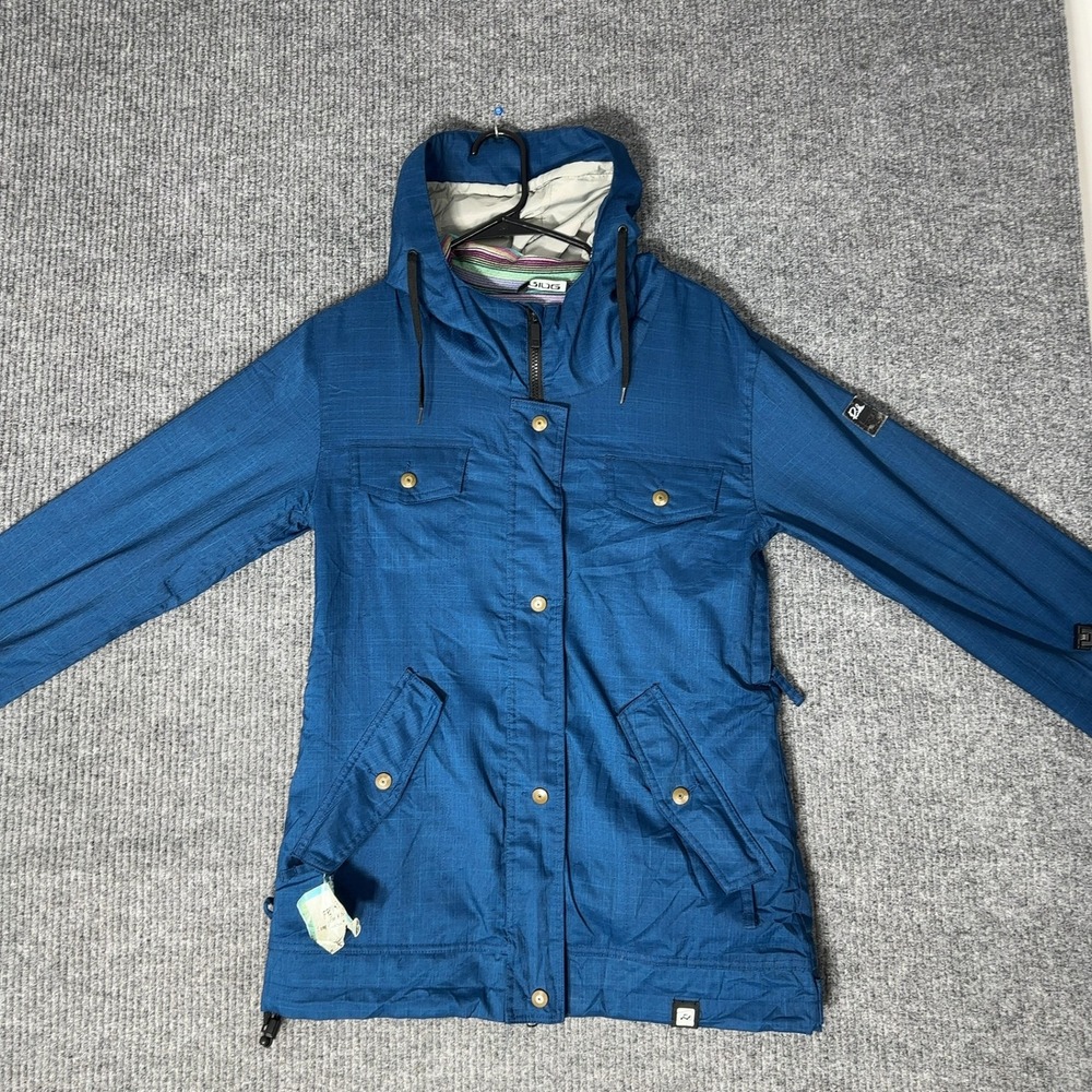 Ride Snowboards Jacket‎ Womens S Blue Insulated 10K Waterproof Outerwear